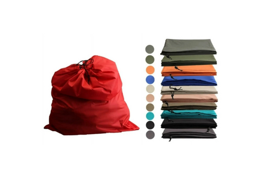 LAUNDRY BAGS ASSORTED COLORS 12 CT