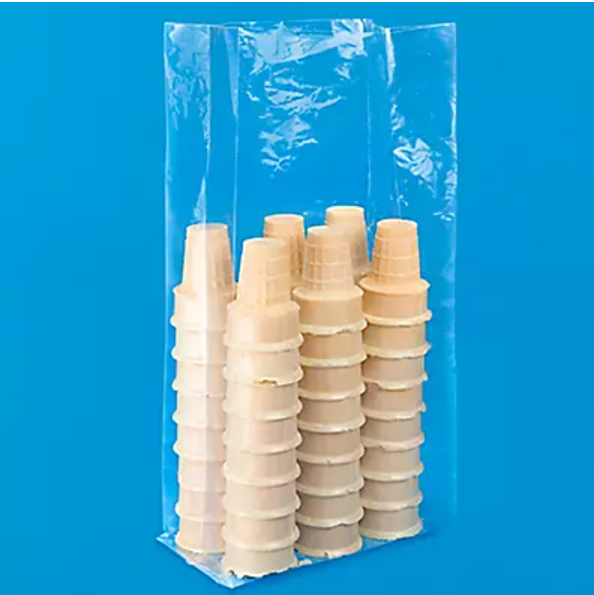 MEAT BAGS PLASTIC CLEAR 6X3X15 IN 500 CT
