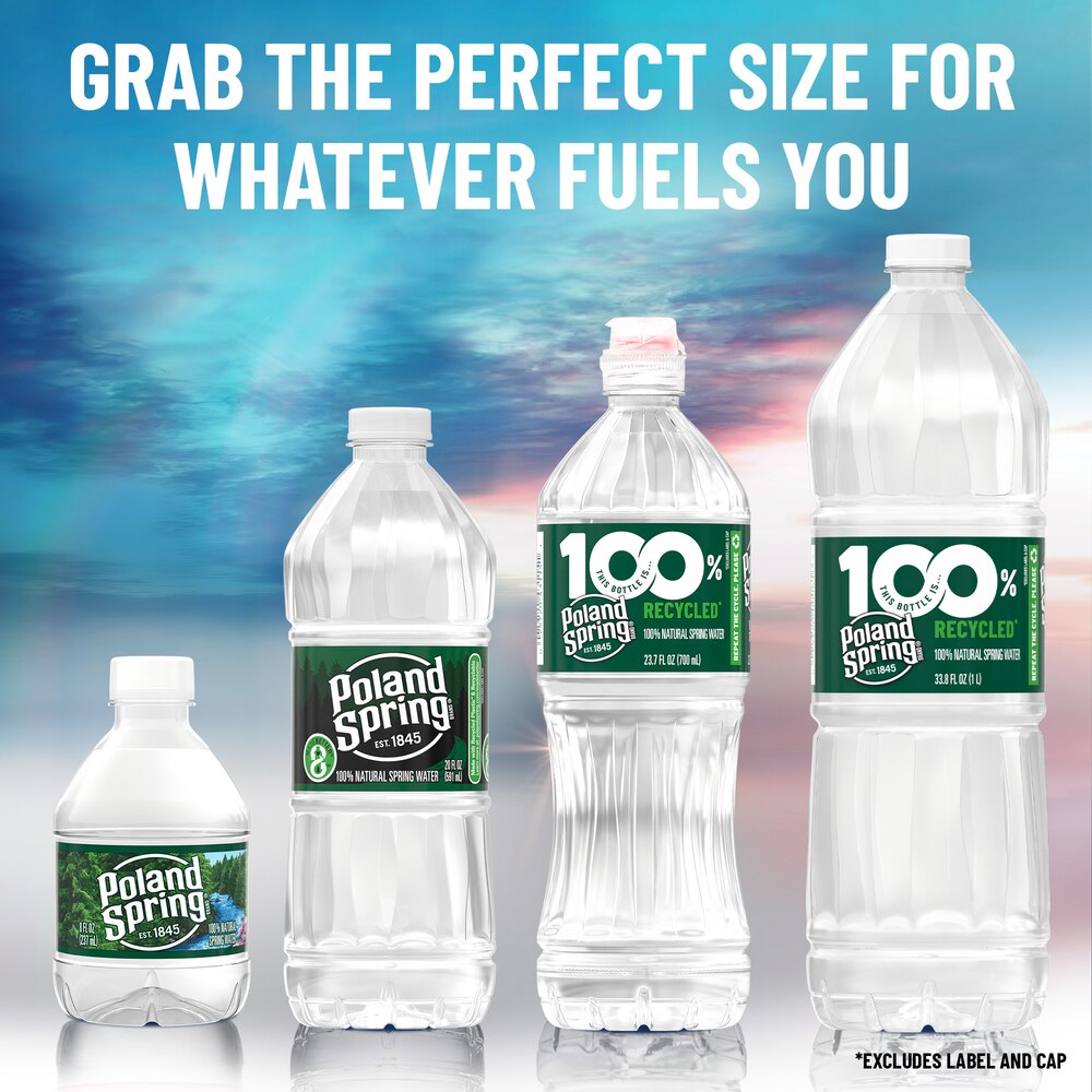 Poland Spring Water 16.9oz Bottles (Pack of 24)