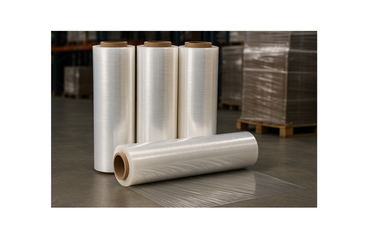 Pallet Wrap Stretch Film – 30 Micron, Heavy Duty – 4 Rolls
