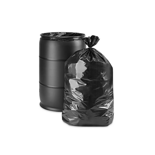 GARBAGE BAGS BLACK 58 GALLON 40CT