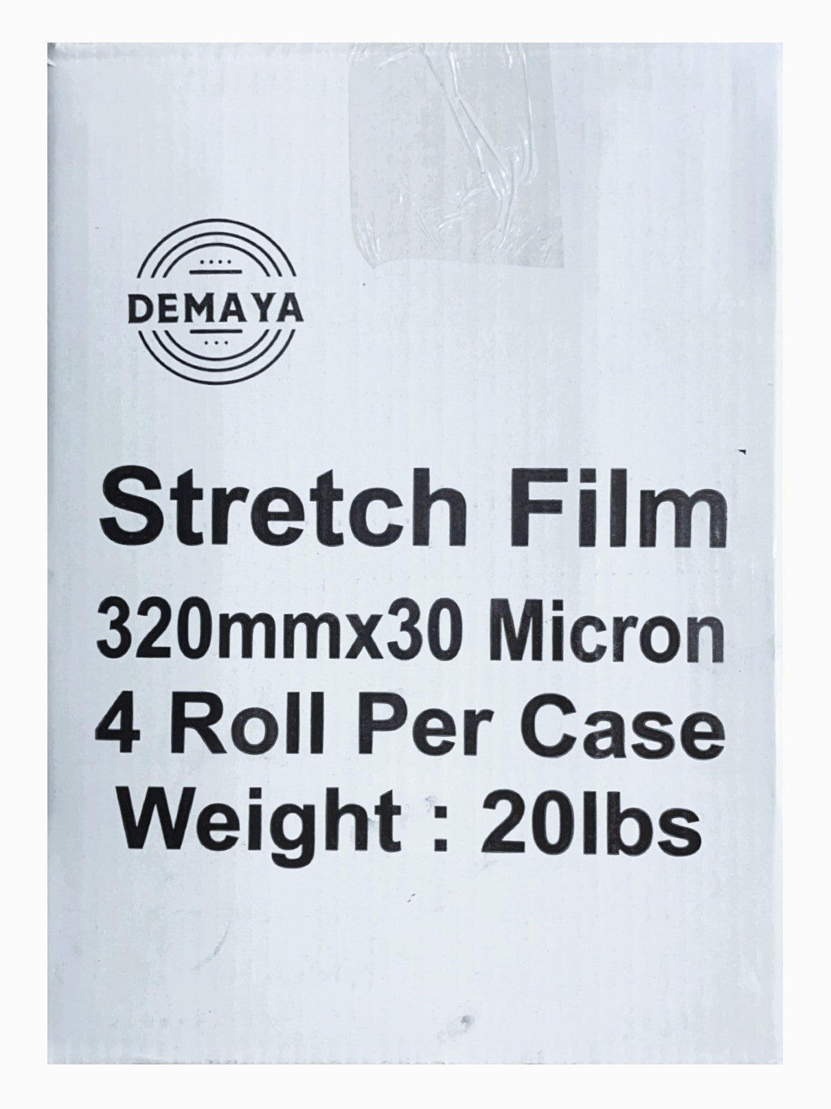 Pallet Wrap Stretch Film – 30 Micron, Heavy Duty – 4 Rolls