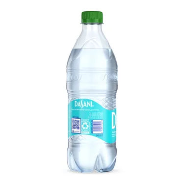 Dasani Purified Water, 20 fl oz Bottles (Pack of 24) | Fresh, Pure Taste | Perfect for Home, Office & On-the-Go
