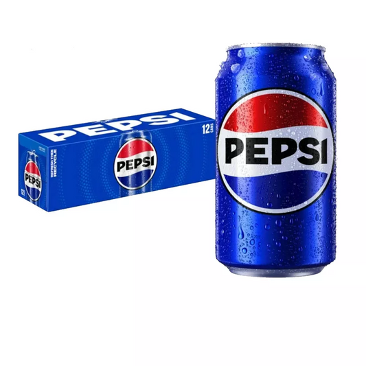 Pepsi Original Soda 12 oz Cans (Pack of 24) – Classic Cola Soft Drink