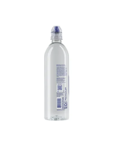 Glaceau Smartwater Sports Cap, 23.7 fl oz Bottles (24 Pack) | Vapor Distilled Premium Water with Electrolytes for Taste | Hydration On-the-Go