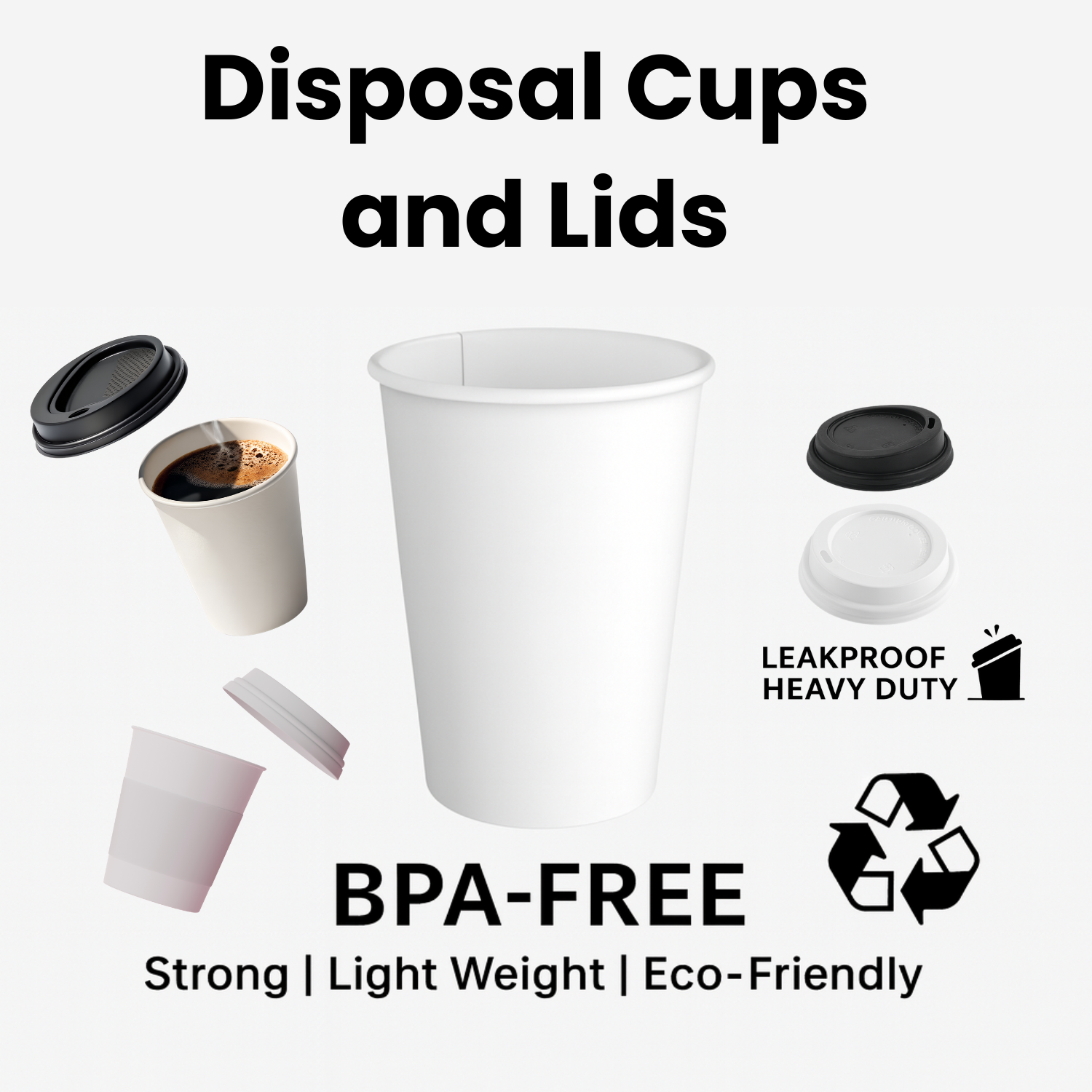 Disposal Cups and Lids